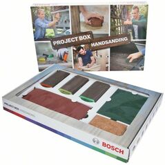 Bosch 15-teilige Projektbox, Handschleifen, 3 x K60, 3 x K120, 3 x K240 (2 607 011 376), image 
