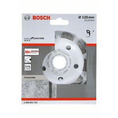 Bosch Diamanttopfscheibe Expert for Concrete Hohe Lebensdauer 125 x 22,23 x 5 mm (2 608 601 762), image 
