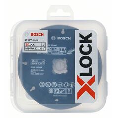 Bosch X-LOCK Trenn- und Fächerschleifscheiben-Set, 5-teilig, 125 mm, CMW (2 608 619 374), image 