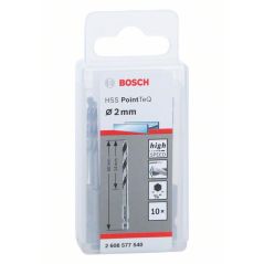 Bosch HSS-Spiralbohrer PointTeQ mit Sechskantschaft 10-teiliges Set 2 x 24 x 60 mm (2 608 577 540), image 