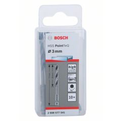 Bosch HSS-Spiralbohrer PointTeQ mit Sechskantschaft 10-teiliges Set 3,0 x 33 x 72 mm (2 608 577 541), image 