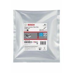 Bosch X-LOCK Prisma Ceramic Fiberscheibe, R782 Inox, 125 mm, 22,23 mm, G 80 (2 608 621 826), image 