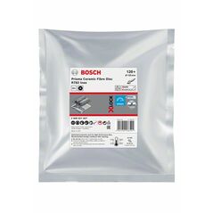 Bosch X-LOCK Prisma Ceramic Fiberscheibe, R782 Inox, 125 mm, 22,23 mm, G 120 (2 608 621 827), image 