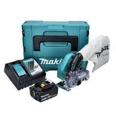 Makita DCC500RT1J Akku-Diamantschneider 18V Brushless 125mm + 1x Akku 5,0Ah + Ladegerät + Koffer, image 