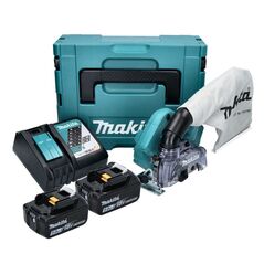 Makita DCC500RTJ Akku-Diamantschneider 18V Brushless 125mm + 2x Akku 5,0Ah + Ladegerät + Koffer, image 