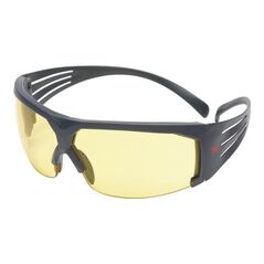 Schutzbrille SecureFit™-SF600 EN 166 Bügel grau,Scheibe gelb PC 3M, image 