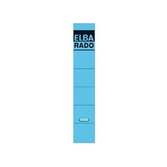 ELBA Ordneretikett 100420940 schmal/kurz sk blau 10 St./Pack., image 