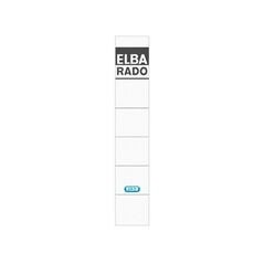 ELBA Ordneretikett 100551822 schmal/kurz sk weiß 10 St./Pack., image 