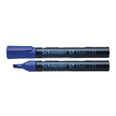 Schneider Permanentmarker 233 123303 1-5mm Keilspitze blau, image 