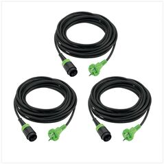3 x Festool Plug it Kabel H 05 RN-F 2x1 4m 240 V ( 499851 ), image 
