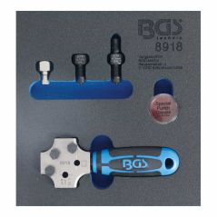 BGS Bördelgerät SAE und DIN 4,75 mm (3/16 Zoll), image 