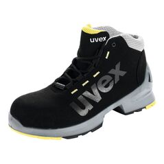 Uvex Schnürstiefel schwarz/gelb uvex 1, S2, EU-Schuhgröße: 44, image 