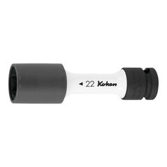 Ko-Ken IMPACT-Steckschlüsseleinsatz 6-kant, 1/2 Zoll dünnwandig, mit Kunststoffhülse, Schlüsselweite: 17 mm, image 