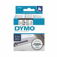 DYMO Schriftbandkassette D1 S0720670 9mmx7m sw auf tr, image 