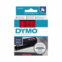 DYMO Schriftbandkassette D1 S0720720 9mmx7m schwarz auf rot, image 