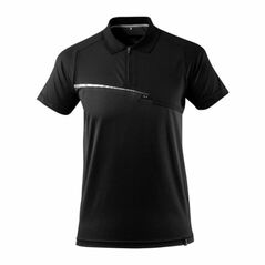 Mascot Polo-Shirt, feuchtigkeitstransportierend Polo-shirt schwarz, image 
