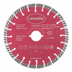 Lamello Diamant-Trennscheibe für Tanga DX200,  Durchmesser 180 mit Schnellspann-Aufnahme, image 