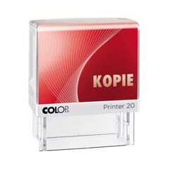 COLOP Textstempel Printer 20 KOPIE 100671 38mm Kunststoff rt, image 