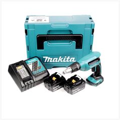 Makita DFS451RFJ Akku-Trockenbauschrauber 18V 1/4" + 2x Akku 4Ah + Ladegerät + Koffer, image 