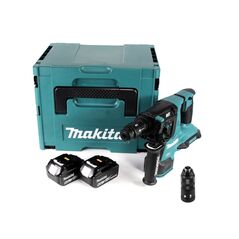 Makita DHR281GJ Akku-Bohrhammer 36V 2,9J SDS-Plus + Tiefenanschlag + 2x Akku 6Ah + Koffer - ohne Ladegerät, image 
