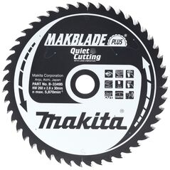 Makita MAKBLADE PLUS Kreissägeblatt für Holz 260 x 30 x 2,8 mm 48 Zähne ( B-33495 ), image 