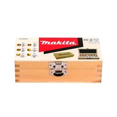 Makita Fräser Set 8mm 6 Stk. ( D-53540 ) für Holz, image 