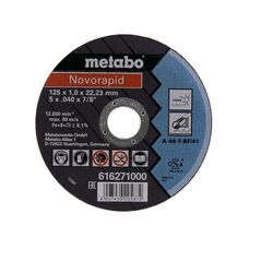 Metabo Novorapid TF41 Trennscheibe Inox 125x22,23 mm 25 Stk. ( 25x 616271000 ) für Winkelschleifer, image 