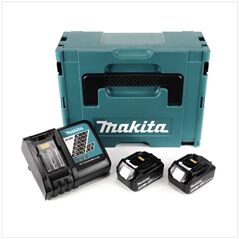Makita Power Source Kit 18V mit 2x BL1830B Akku 3,0Ah + DC18RC Ladegerät ( 196693-0 ) + Makpac, image 