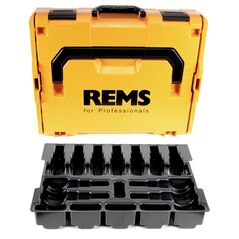 REMS L-BOXX 136 System Werkzeugkoffer + Einlage für Mini Presszangen ( 578659R ), image 