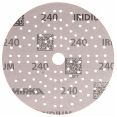 Mirka IRIDIUM Schleifscheiben Grip 150mm K240, 100Stk. ( 246CH09925 ), image 