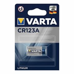 Varta Batterie Prof.Lithium 3 V CR123A 1480 mAh CR17345 6205 1 St./Bl., image 