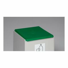 VAR Deckel für Kunststoffcontainer 60 l grün, image 