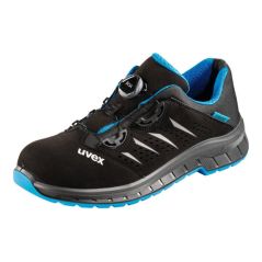 Uvex Halbschuh schwarz/blau uvex 2 trend, S1P BOA, EU-Schuhgröße: 39, image 