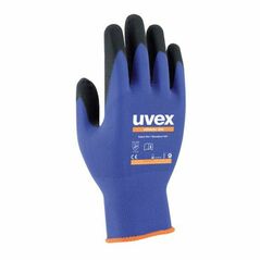Uvex Montagehandschuhe uvex athletic lite, Innenhand und Fingerspitzen mit Micro-NBR-Schaumbeschichtung, Größe 7, image 