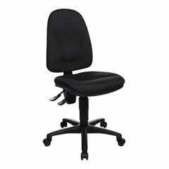 Topstar Bürodrehstuhl Sitzhöhe 420-550mm schwarz m.Lendenwirbelstütze ohne Armlehnen, image 
