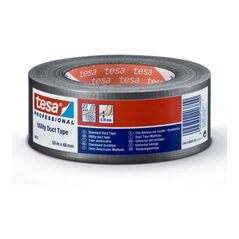 tesa® 4613 Gewebeklebeband Duct Tape 50 m × 48 mm schwarz, image 
