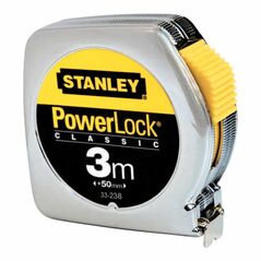 Stanley Bandmass Powerlock (Metallgehäuse) 3 m, image 