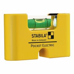 STABILA Wasserwaage Pocket Electric 7 cm mit Seltenerd-Magnetsystem, image 