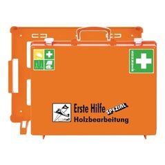 Söhngen Erste-Hilfe-Koffer Holzbearb. DIN13157 plus Erw. 400x300x150mm, image 