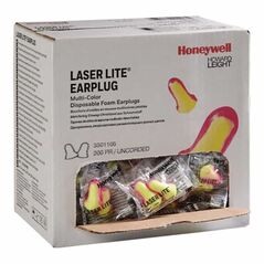 Honeywell Gehörschutzstöpsel Laser Lite EN 352-2 (SNR)=35 dB Box à 200 PA (Tüte à 1 Paar), image 