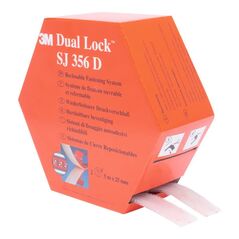 3M Dual Lock SJ356D Flexibl.Druckverschluss 2x5m, image 