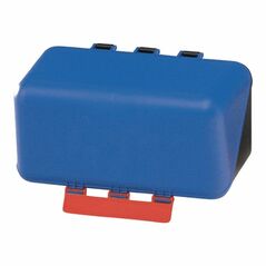 Gebra Box aus ABS-Ku. blau, 236x120x120mm Gebrau neutral m. Gebotszeichen, image 