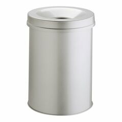 Durable Papierkorb safe rund Grau 15l, image 