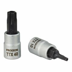 Proxxon 1/4" TX-Einsatz T 6 mit Stirnbohrung, image 
