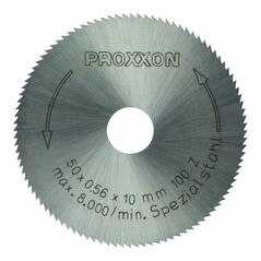 Proxxon Kreissägeblatt, HSS, 50 mm (100 Zähne), image 