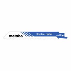Metabo 100 Säbelsägeblätter "flexible metal" 225 x 0,9 mm, BiM, 1,8 mm/ 14 TPI, image 