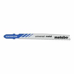 Metabo 25 Stichsägeblätter "universal metal" 74 mm, progressiv, BiM, Type 23676, image 
