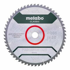 Metabo Sägeblatt "precision cut wood - classic", 305x2,4/1,8x30, Z56 WZ 5° neg, image 