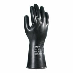 KCL Handschuhe Butoject 898 schwarz Chemikalienschutz mit Rollrand, image 