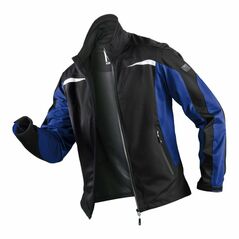 Kübler Wetter-Dress Ultrashell Jacke 1141 schwarz/kornblumenblau Größe S, image 